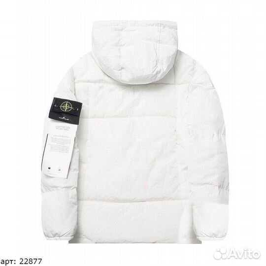 Stone Island пуховик Белый