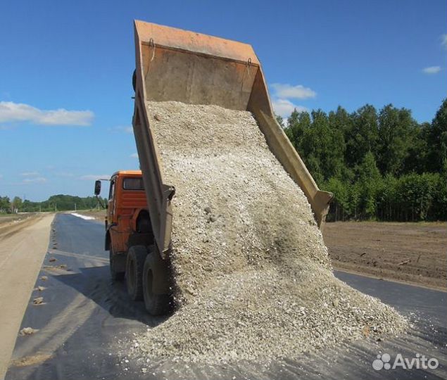 Щебень купить с доставкой