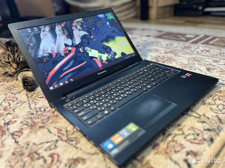 Игровой Ноутбук Lenovo Amd A8/10гб/1тр/2 видюхи