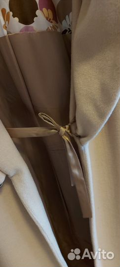 Пальто женское 42 44 бежевое