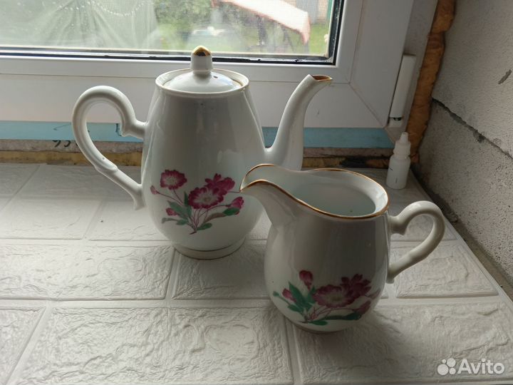 Чайник заварочный фарфоровый СССР