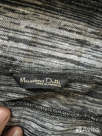 Трикотажное платье Massimo Dutti xs-s