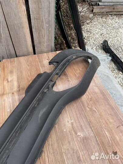 Юбка заднего бампера Mercedes-Benz E-Class W212