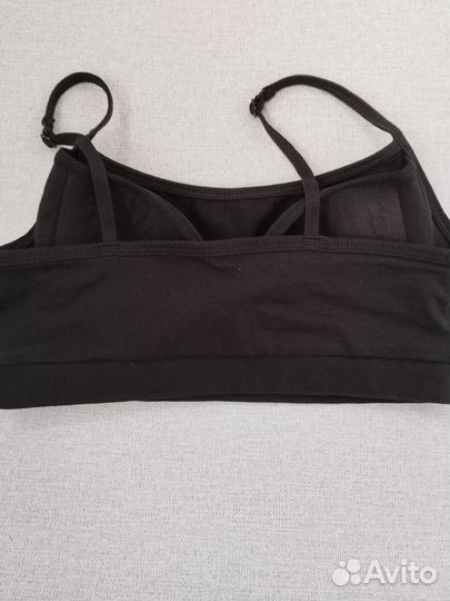 Спортивный топ demix чёрный размер s