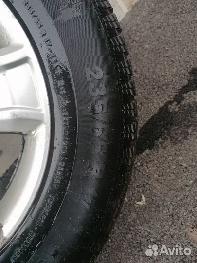 Колеса в сборе R17 зимние 5х130