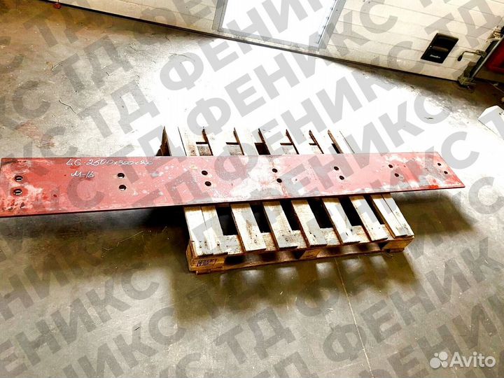 Нож sdlg отверстия под потай размер 2500х300х20 FNX-5