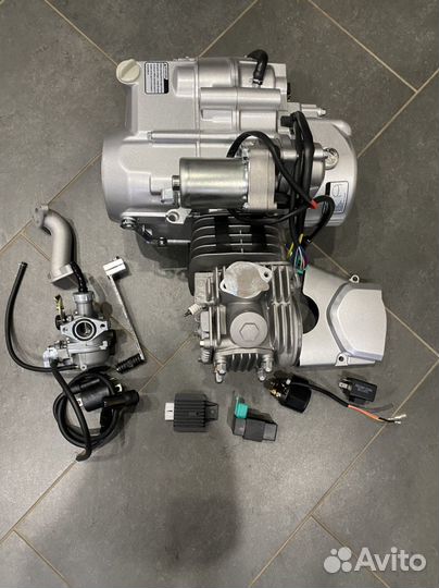 Двигатель 125см3 152FMI (52.4x55.5) механика, 3ск+