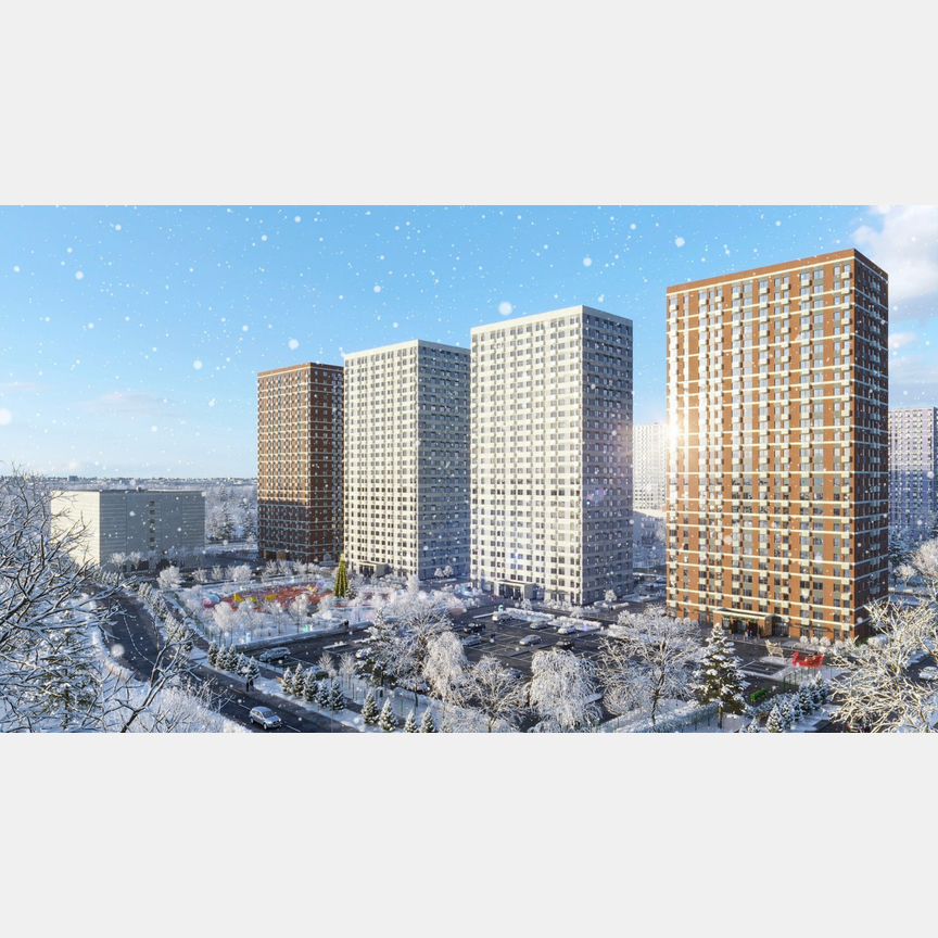 1-к. квартира, 34,8 м², 11/23 эт.