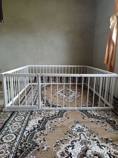 Манеж деревянный большой