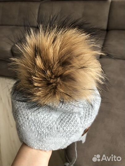 Шапка зимняя 46-48 новая BabyGo