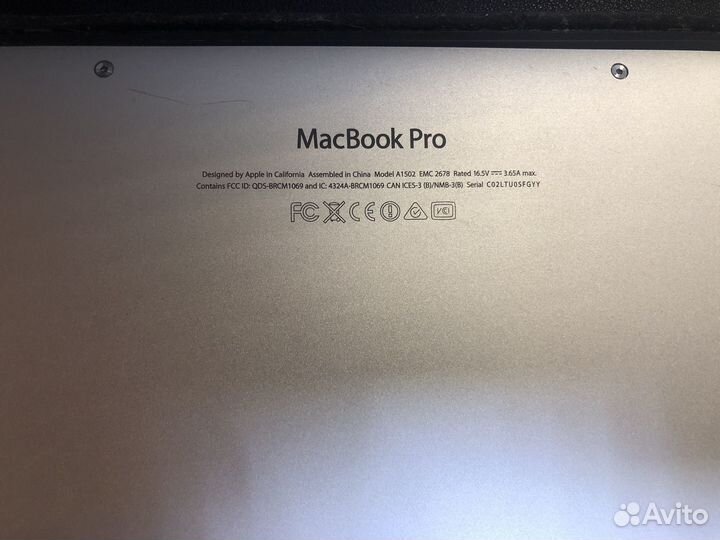 Macbook pro 13 2013