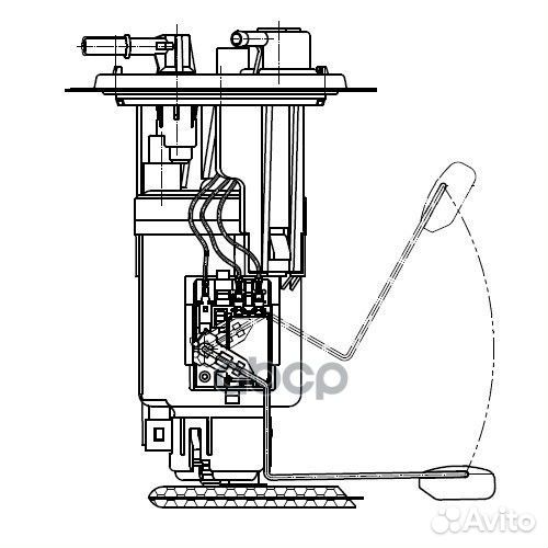 Модуль топливного насоса Hyundai Getz (02) 1.1i