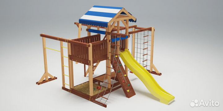 Детская игровая площадка для улицы зима - лето