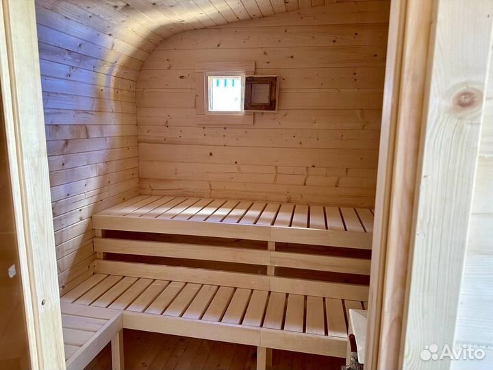 Каркасная баня с утеплением