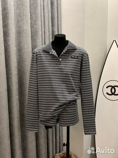 Лонгслив и Шорты Miu Miu