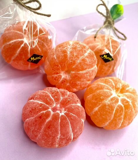 Новогодний подарок Мыло «Мандарин»