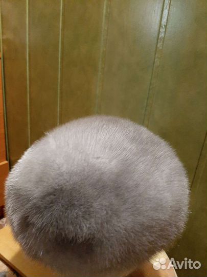 Берет женский норковый