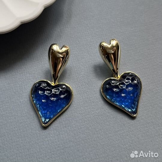 Серьги стильные