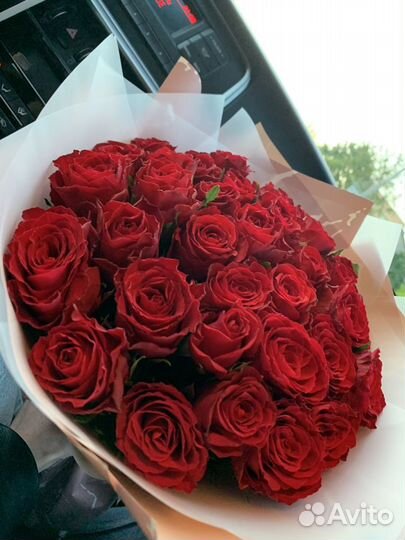 Букеты из 25роз за 1500