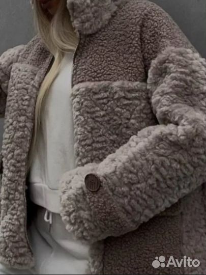 Шубка тедди чебурашка