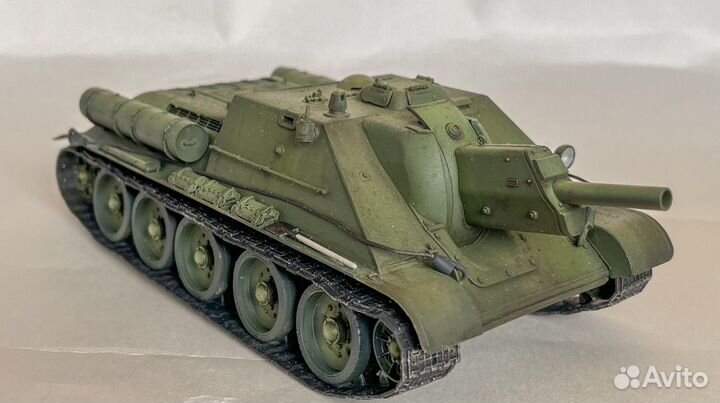 Модель танка советская сау 122