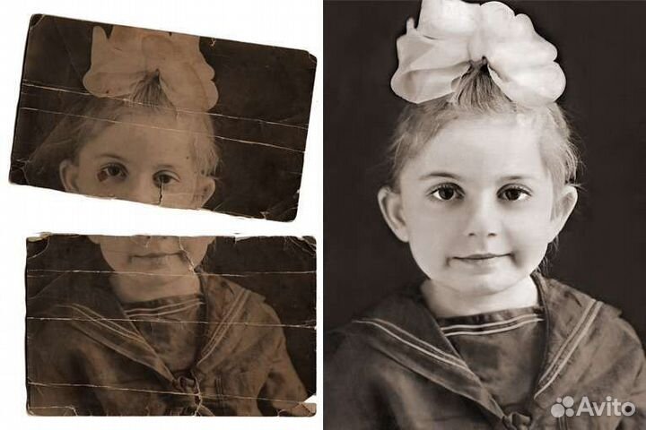 Реставрация (ретушь) фотографий любой сложности