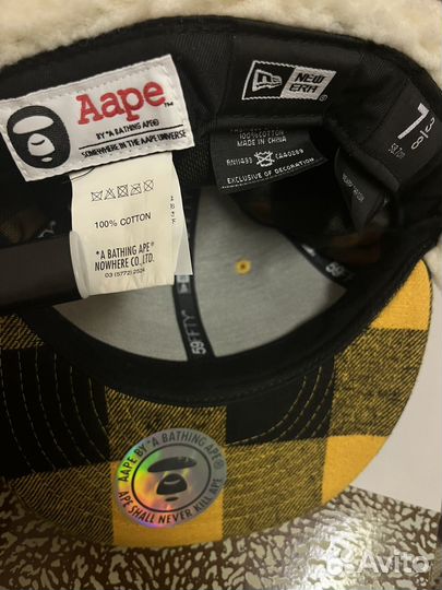 Кепка snapback new era aape оригинал