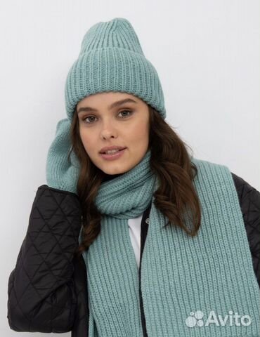 Набор шапка шарф женский