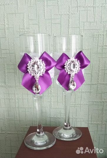Бокалы свадебные