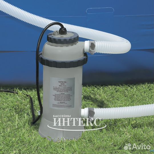 Подогрев воды в каркасном бассейне