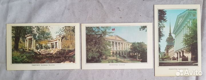 Набор открыток Петербург -Ленинград -Пушкин