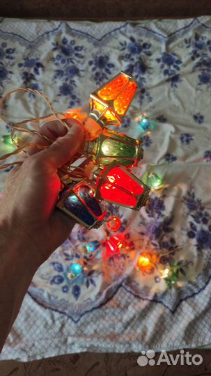 Елочная гирлянда СССР Радуга 1