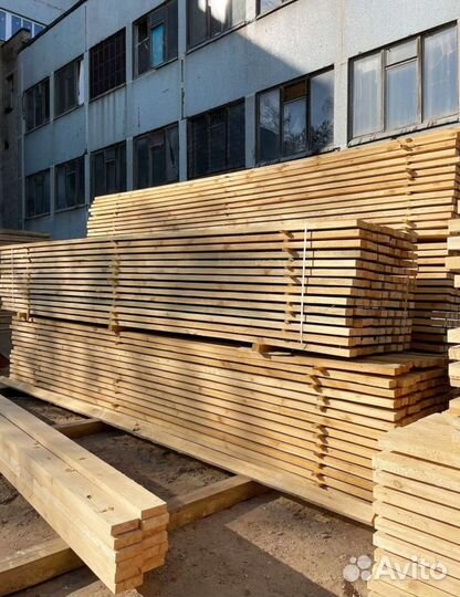 Доска обрезная 25х100х6000мм от производителя