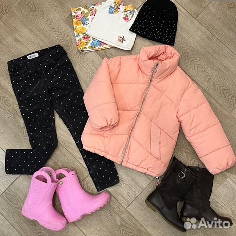 Вещи пакетом для девочки, 110-116