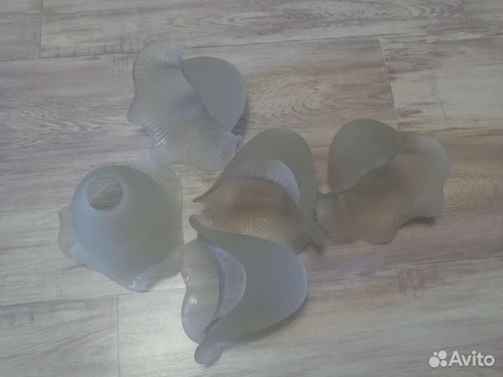 Плафоны для люстры 5 шт е14