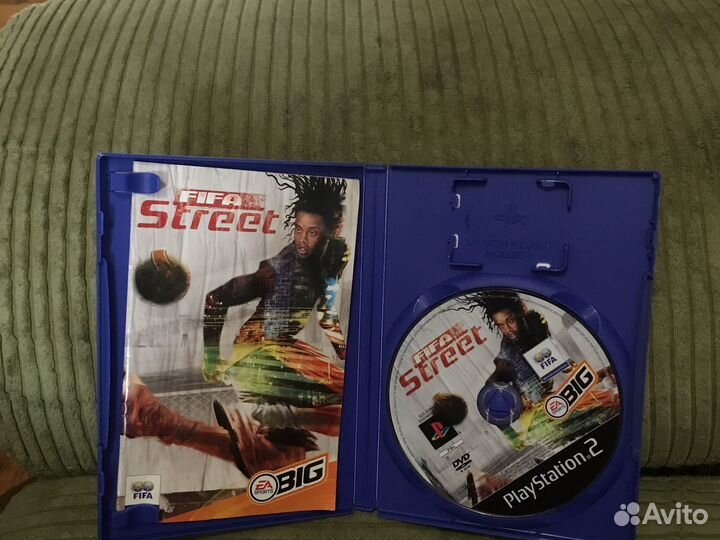 Диск на PlayStation2 fifa Street
