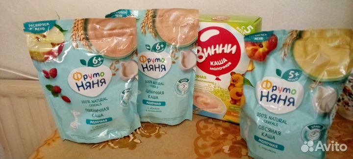 Детские каши молочные
