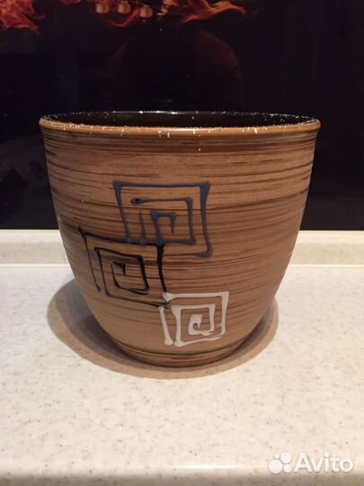 Горшок для цветов керамика