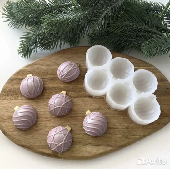 Силиконовая форма для шоколада, мыла