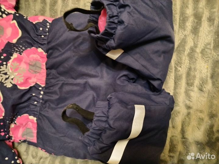 Зимний комбинезон для девочки 98 размер футурино