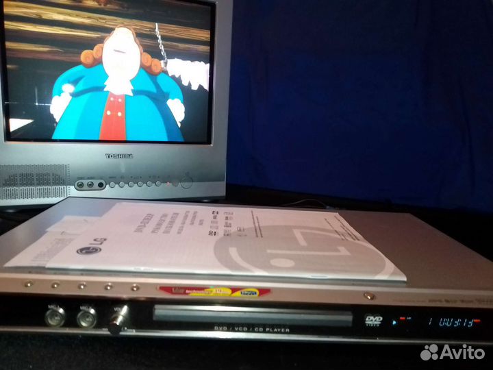 DVD/VCD/CD плеер-караоке LG478XB. +