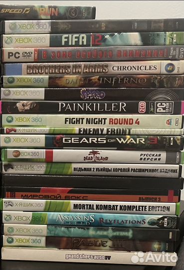 Диски на xbox 360