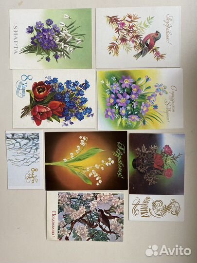 Открытки на 8 марта