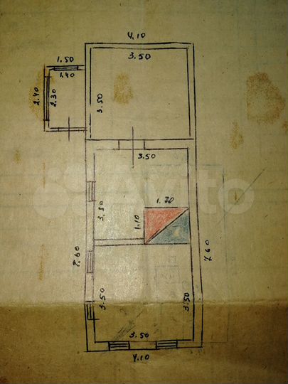 Дом 26 м² на участке 4,5 сот.