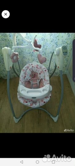 Детские электронные качели