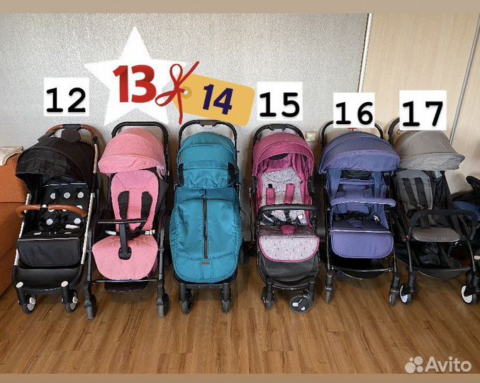 Прогулочные коляски новые и б/у