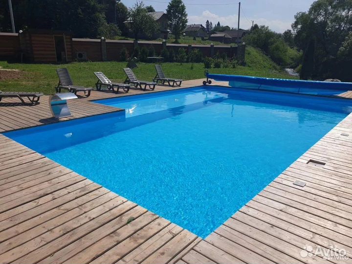 Пластиковый бассейн