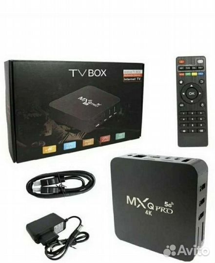 SmartTV приставка/Wi-Fi приставка новая