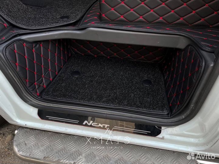 3D коврики из экокожи для ГАЗель Next