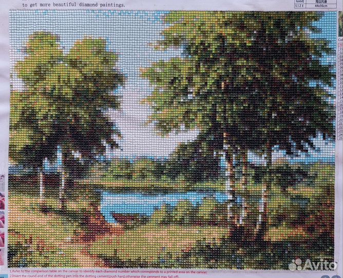 Алмазная мозаика готовые работы